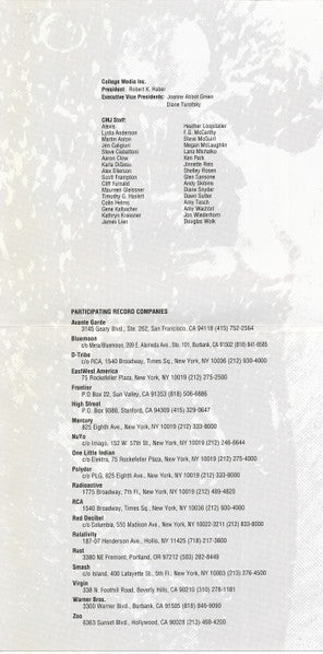 Various : CMJ Presents Certain Damage! Volume 55 (CD, Comp, Promo)