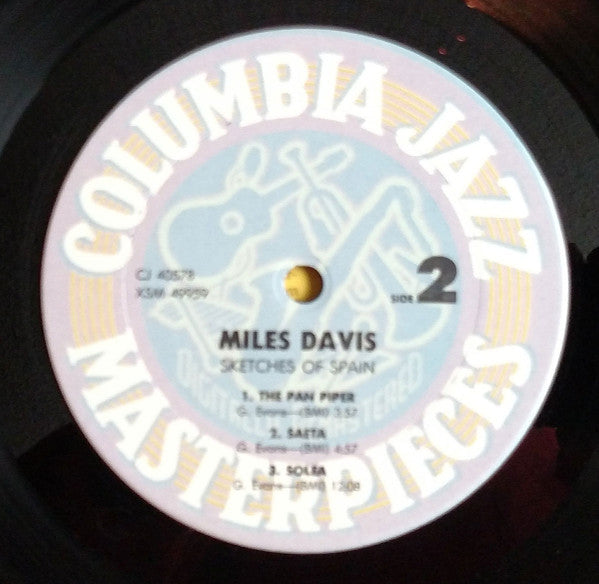 Miles Davis : Sketches Of Spain (LP, Album, RE, RM, Car)