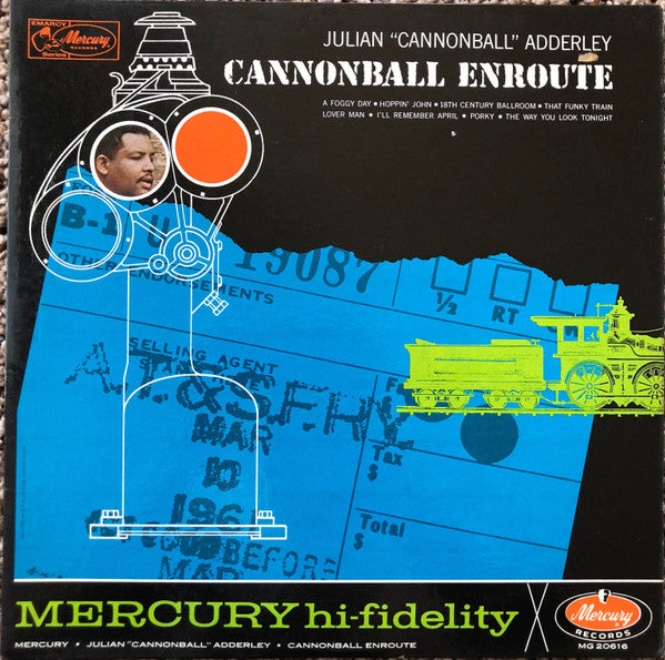 Cannonball Adderley : Cannonball Enroute (LP, Album, Mono)