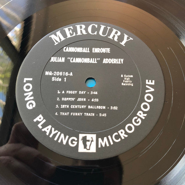 Cannonball Adderley : Cannonball Enroute (LP, Album, Mono)