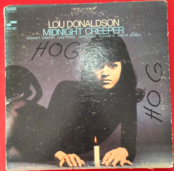 Lou Donaldson : Midnight Creeper (LP, Album, Gat)