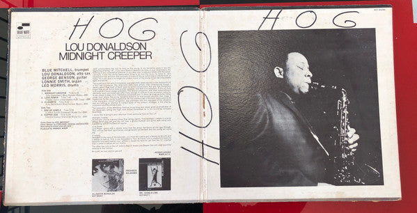 Lou Donaldson : Midnight Creeper (LP, Album, Gat)