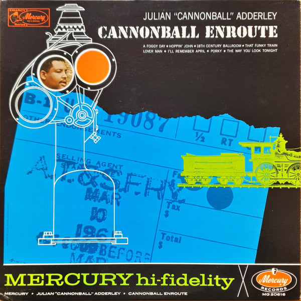 Cannonball Adderley : Cannonball Enroute (LP, Album, Mono)