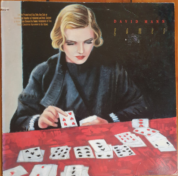 David Mann : Games (LP, Album, Spe)