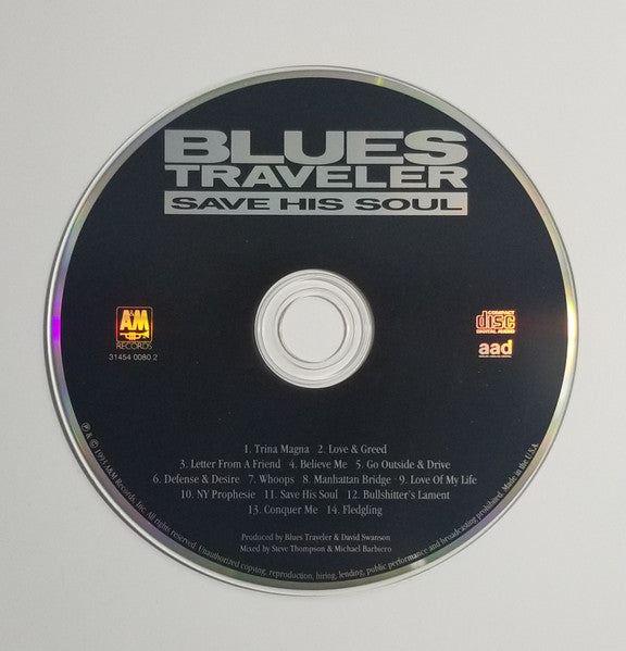 Blues Traveler : Save His Soul (CD, Album)