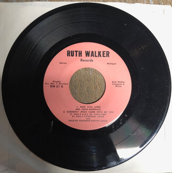Ruth Walker : Ruth Walker (7", EP)