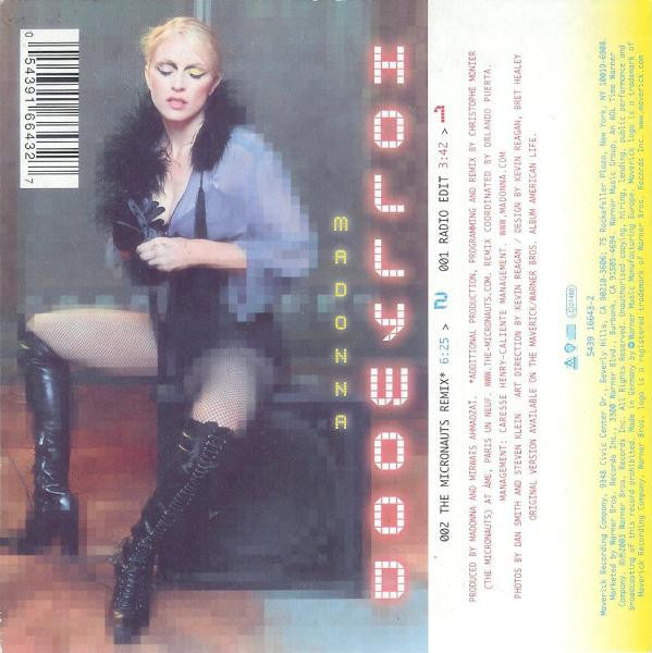Madonna : Hollywood (CD, Single, Car)