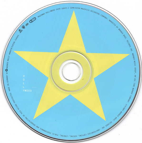 Madonna : Hollywood (CD, Single, Car)