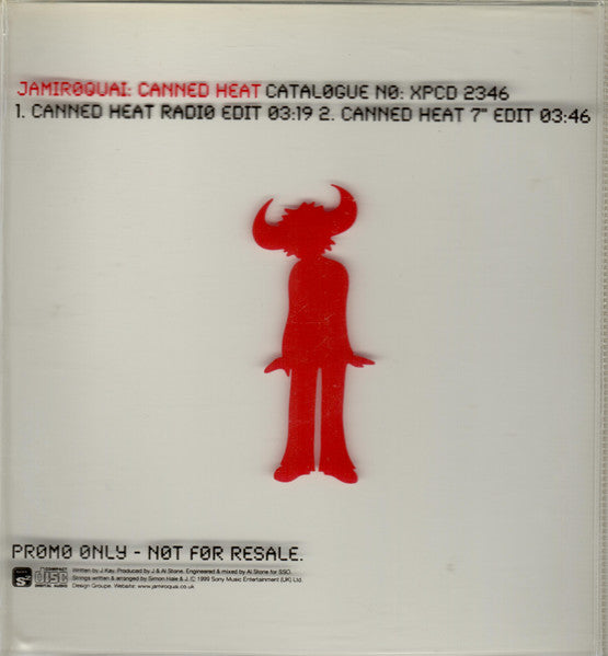 Jamiroquai : Canned Heat (Minimax, Single, Promo)