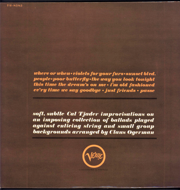 Cal Tjader : Warm Wave (LP, Album, MGM)