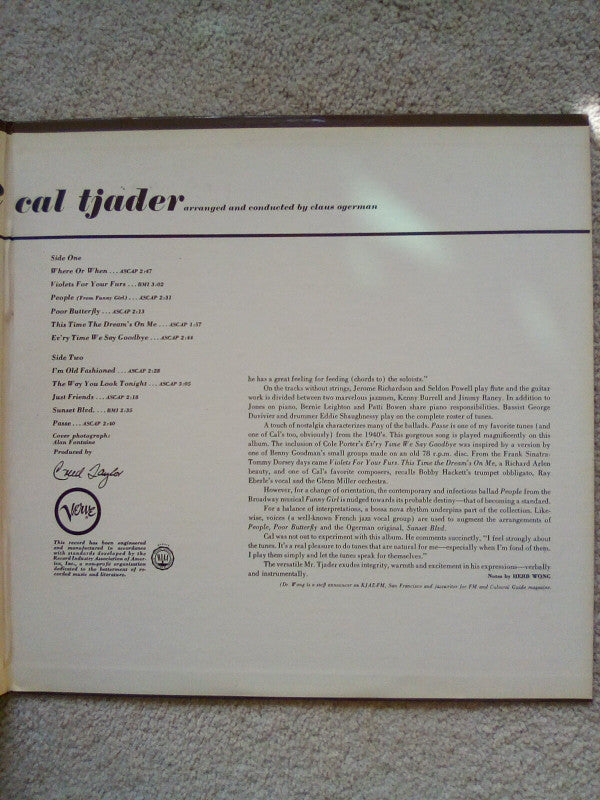 Cal Tjader : Warm Wave (LP, Album, MGM)