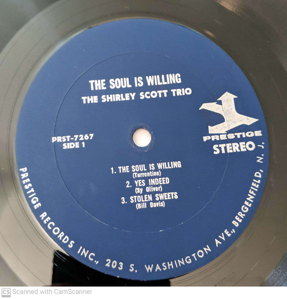 Shirley Scott With Stanley Turrentine : The Soul Is Willing (LP, Album, RP)