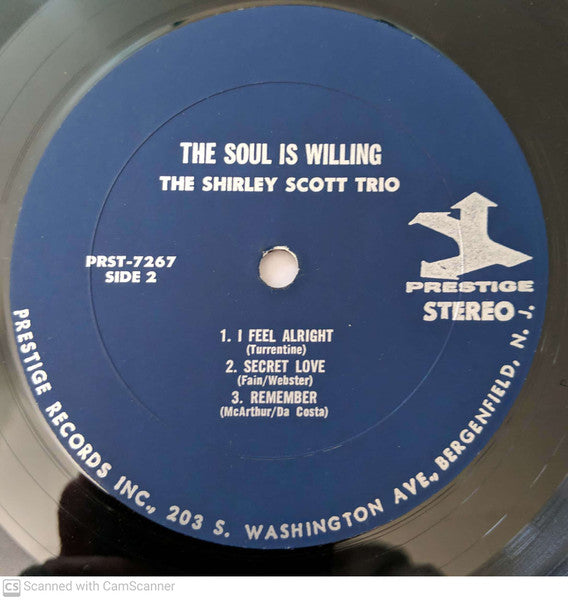 Shirley Scott With Stanley Turrentine : The Soul Is Willing (LP, Album, RP)