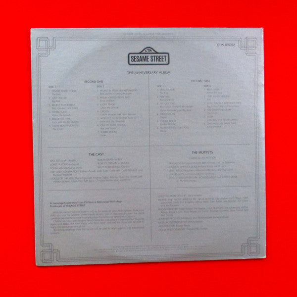 Sesame Street : The Anniversary Album (2xLP, Album, Comp, Gat)
