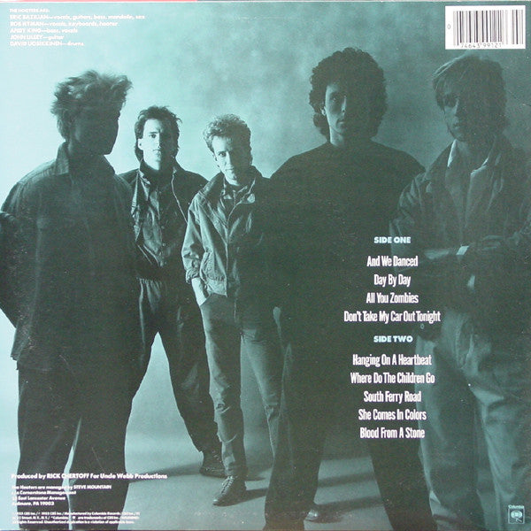 The Hooters : Nervous Night (LP, Album, RP, Pit)