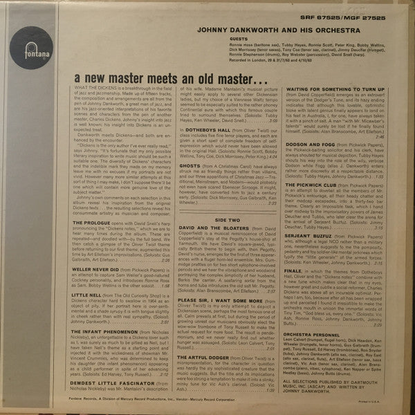 The John Dankworth Orchestra : What The Dickens! (LP, Album)