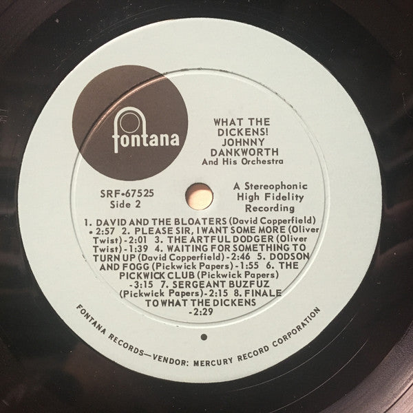 The John Dankworth Orchestra : What The Dickens! (LP, Album)