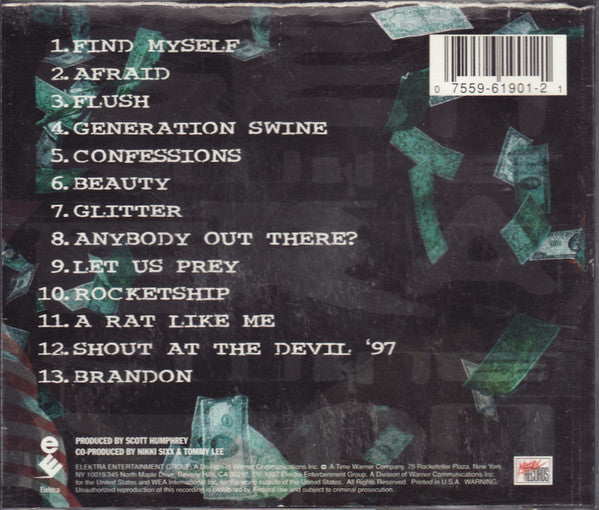 Mötley Crüe : Generation Swine (CD, Album)