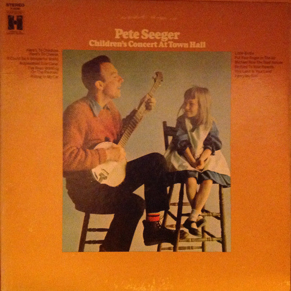 Pete Seeger : Children's Concert At Town Hall (LP, Album, RE)