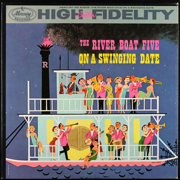 The River Boat Five : On A Swinging Date (LP, Album)