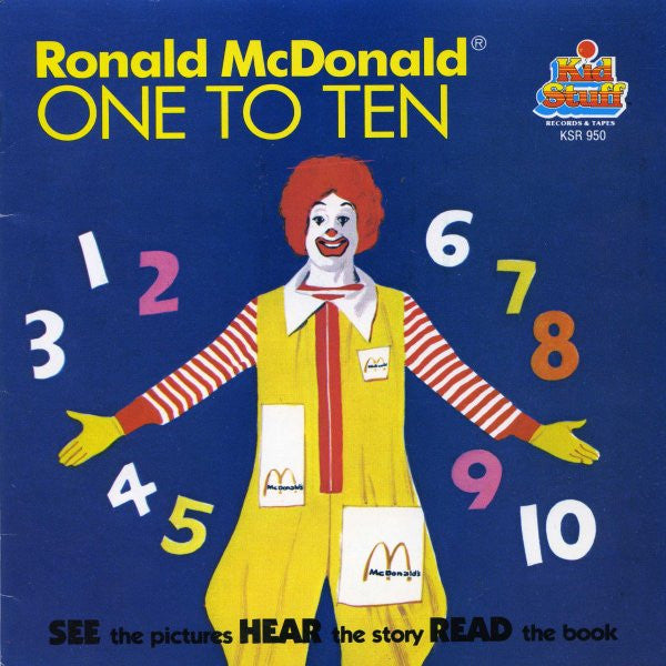 Unknown Artist : Ronald McDonald: One To Ten (7")