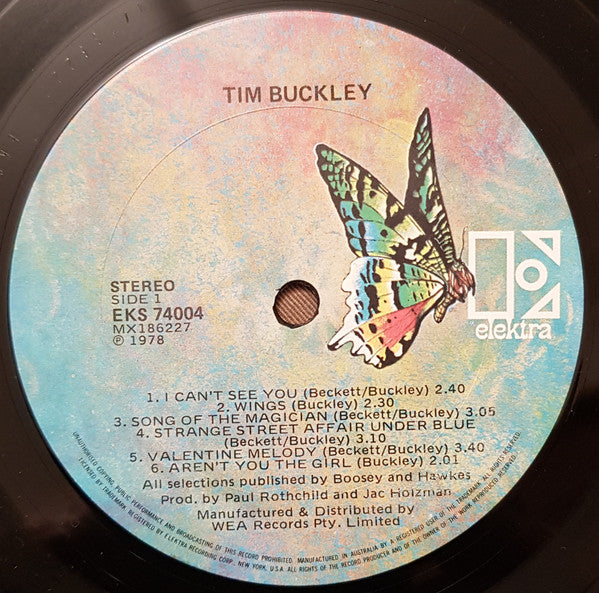 Tim Buckley : Tim Buckley (LP, Album, RE)