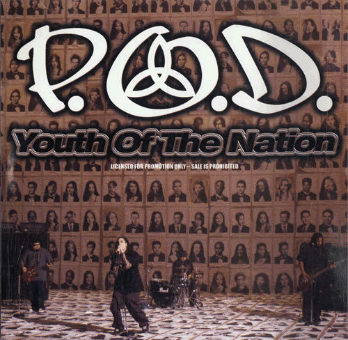 P.O.D. : Youth Of The Nation (CD, Single, Promo)
