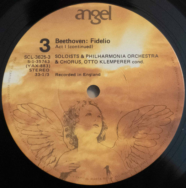 Beethoven*, Otto Klemperer : Fidelio (3xLP, Box)