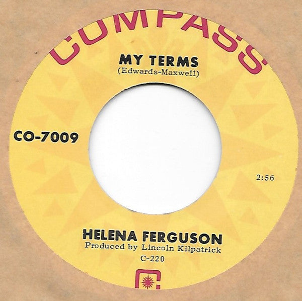 Helena Ferguson : Where Is The Party / My Terms (7")