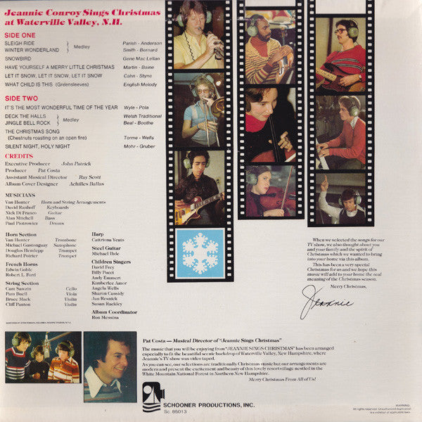 Jeannie Conroy : Jeannie Sings Christmas At Waterville Valley, New Hampshire (LP, Album)