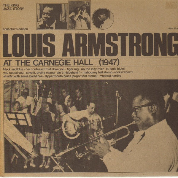 Louis Armstrong : At The Carnegie Hall (LP, Album)