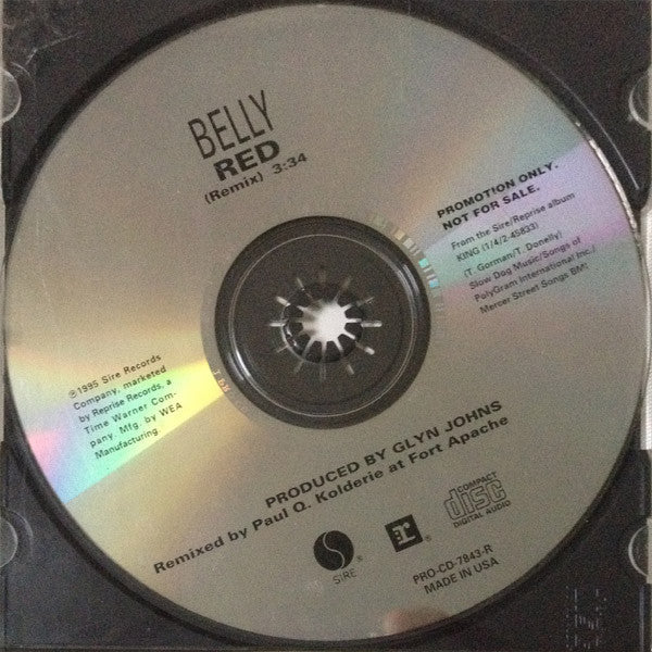 Belly : Red (CD, Single, Promo)