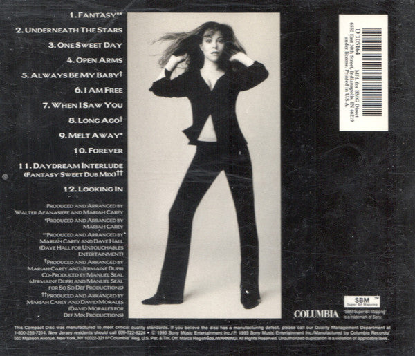 Mariah Carey : Daydream (CD, Album, Club, BMG)