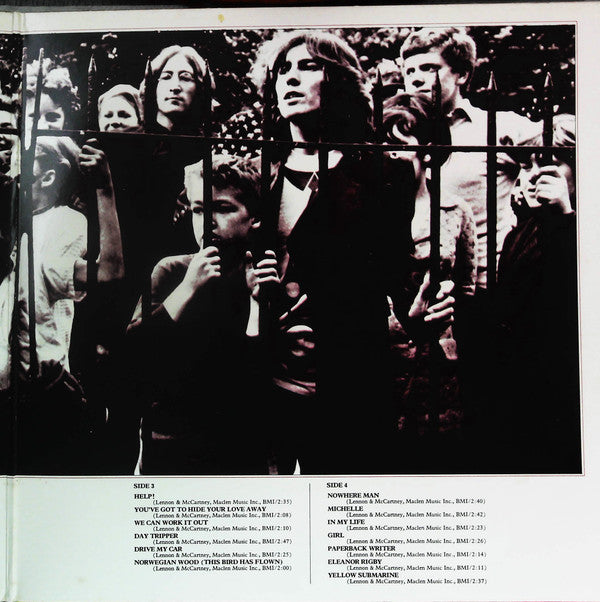 The Beatles : 1962-1966 (2xLP, Comp, RE, Blu)