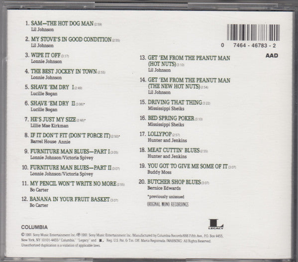 Various : Raunchy Business: Hot Nuts & Lollypops (CD, Comp)