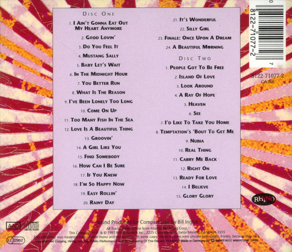 The Rascals : The Rascals: Anthology 1965-1972 (2xCD, Comp)