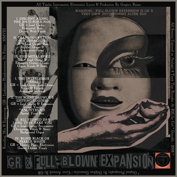 GR : GR & Full-Blown Expansion (LP, Album, Ltd, Whi)