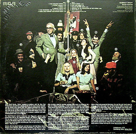 David Amram : Subway Night (LP, Album, Ind)