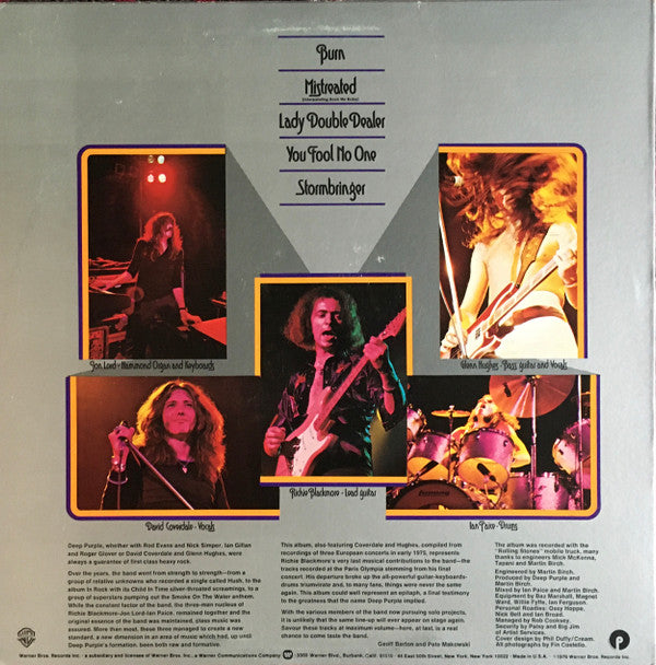 Deep Purple : Made In Europe (LP, Los)