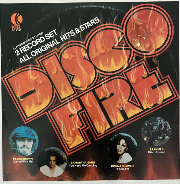 Various : Disco Fire (2xLP, Comp, 55)