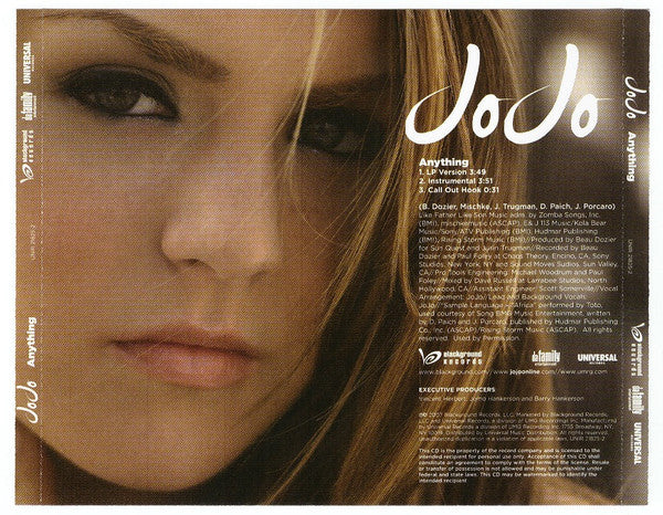JoJo (3) : Anything (CD, Single, Promo)