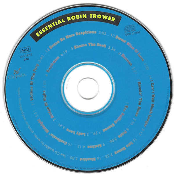 Robin Trower : Essential (CD, Comp, Club, RP)