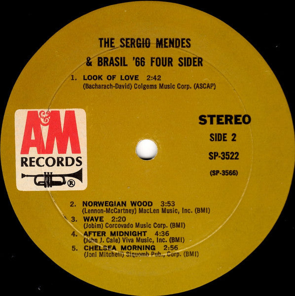 Sergio Mendes And Brasil '66* : The Sergio Mendes And Brasil '66 Foursider (2xLP, Comp, Mon)