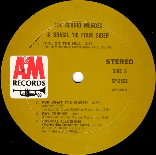 Sergio Mendes And Brasil '66* : The Sergio Mendes And Brasil '66 Foursider (2xLP, Comp, Mon)