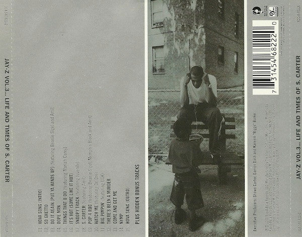 Jay-Z : Vol. 3... Life And Times Of S. Carter (CD, Album, PMD)