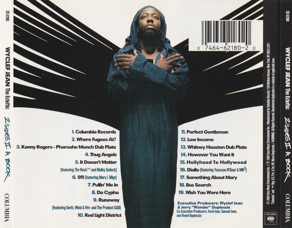 Wyclef Jean : The Ecleftic (2 Sides II A Book) (CD, Album)