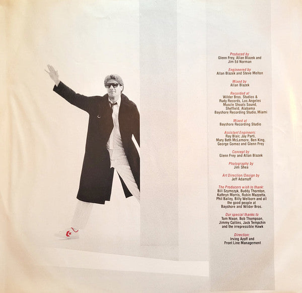 Glenn Frey : No Fun Aloud (LP, Album, SP )