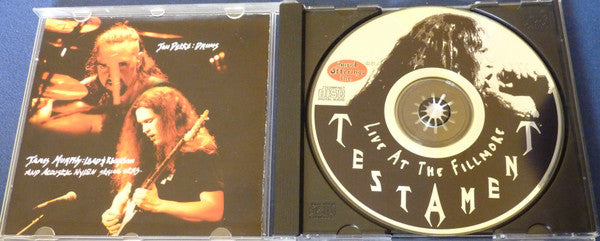 Testament (2) : Live At The Fillmore (CD, Album)