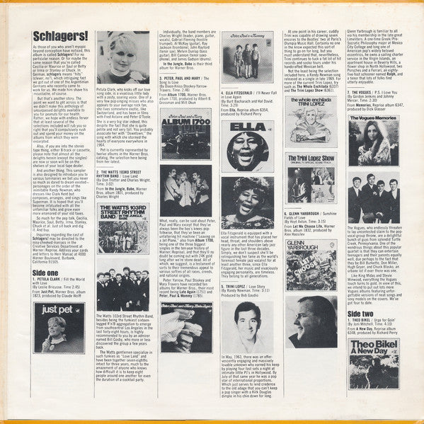 Various : Schlagers! (2xLP, Album, Comp, Gat)