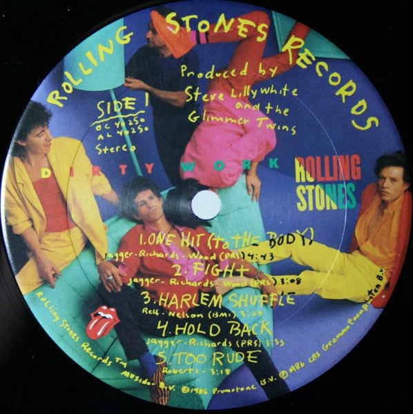 Rolling Stones* : Dirty Work (LP, Album, Car)